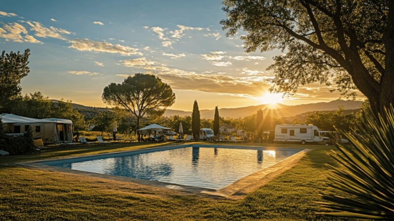 Découvrez les atouts d’un camping avec piscine dans les Alpilles pour des vacances inoubliables