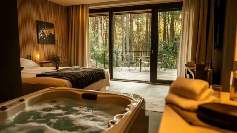 Délices landais en amoureux : Un week-end romantique dans les Landes entre produits du terroir et chambre avec jacuzzi privatif