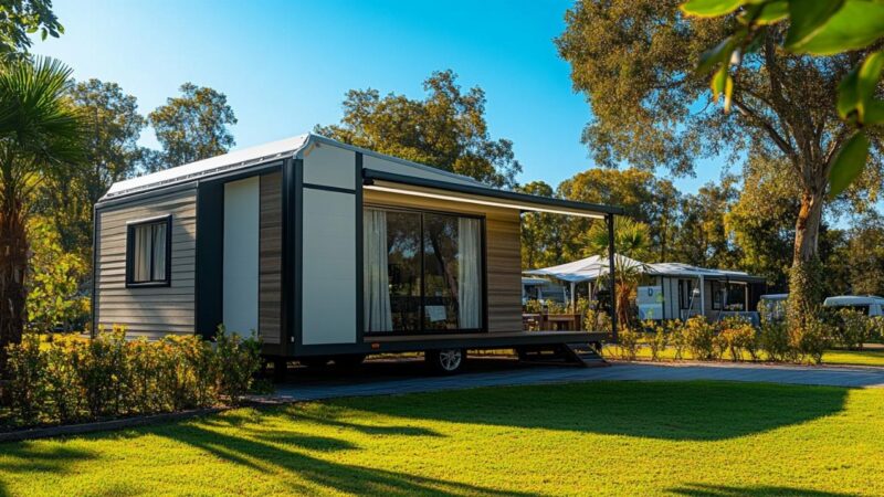 comment choisir un mobil home professionnel pour votre entreprise de plein air