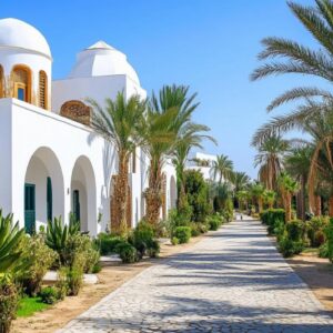 Vacances à Djerba en famille : notre avis sur The Ksar Djerba Charming Hôtel & Spa, hôtel pas cher en Tunisie disponible sur Booking