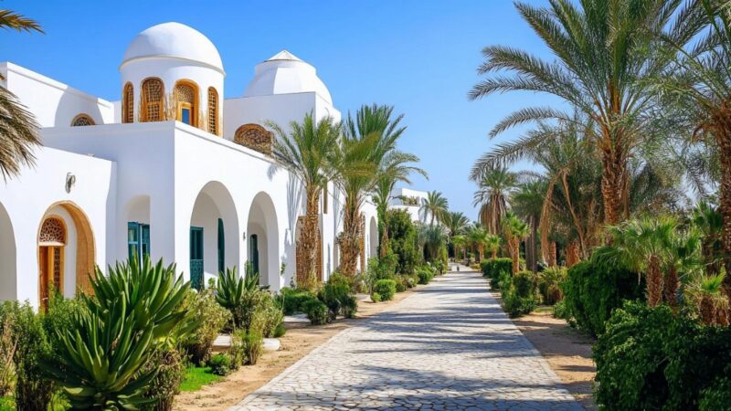 Vacances à Djerba en famille : notre avis sur The Ksar Djerba Charming Hôtel & Spa, hôtel pas cher en Tunisie disponible sur Booking