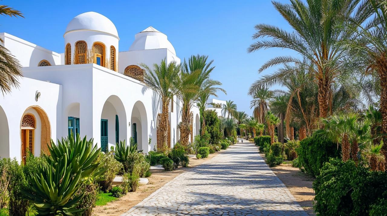 Vacances à Djerba en famille : notre avis sur The Ksar Djerba Charming Hôtel & Spa, hôtel pas cher en Tunisie disponible sur Booking