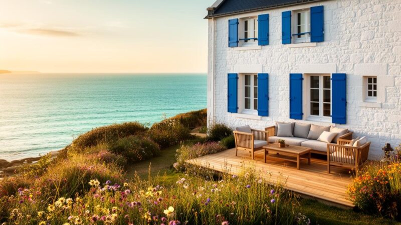 La Corderie et Lueur des îles : chambres d&rsquo;hôtes de charme en bord de mer pour un séjour bien-être ressourçant
