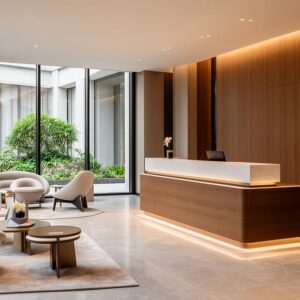Optimiser l&rsquo;accueil d&rsquo;un hôtel avec du mobilier fonctionnel et esthétique